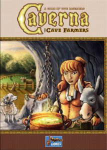 Caverna, otro juego de Uwe Rosenberg y parte del exitoso catálogo de Lookout Games