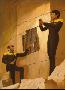 Star Trek Adventures RPG está hecho principalmente para aventuras más cerebrales, como la serie en la que se basa, sin embargo no descuida el aspecto del combate