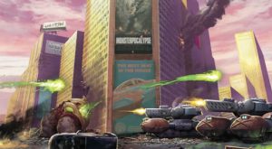 Combate a tus rivales al mejor estilo Kaiju vs Mecha (robot gigante), la ciudad es sólo daño colateral