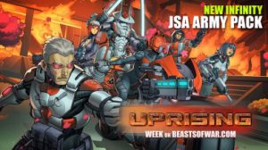 Lanzamiento de Infinity Uprising y nuevo Army Pack JSA