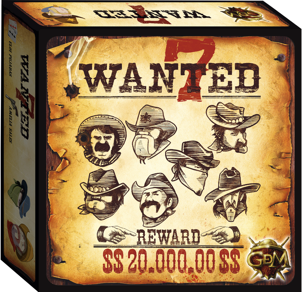 Wanted 7 juego de mesa (caja)