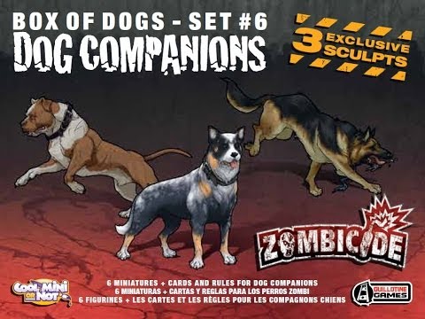 Dog Companions Zombicide giveaway