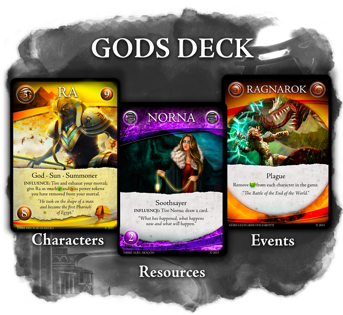 myths at war gods deck