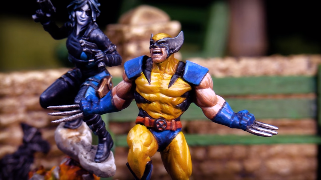 Atomic Mass Games Marvel Crisis Protocol Wolverine y Domino
