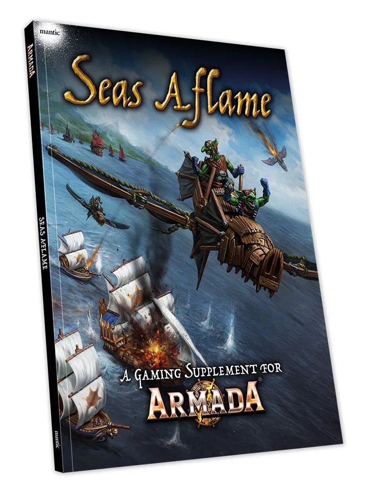 Armada Seas Aflame book mockup