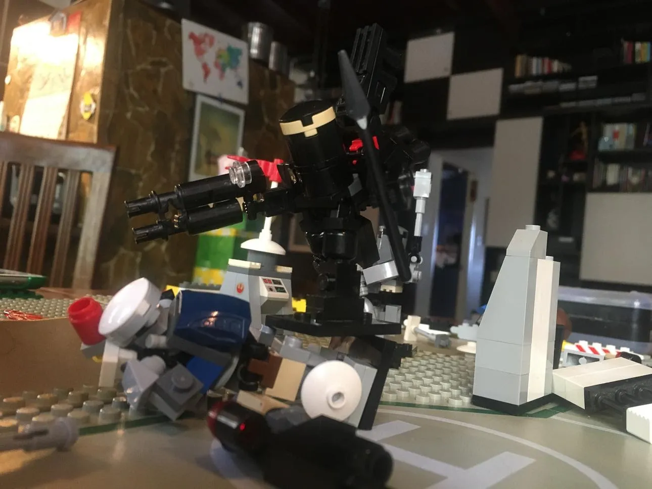 Lego Mobile Framezero atque barril ninja