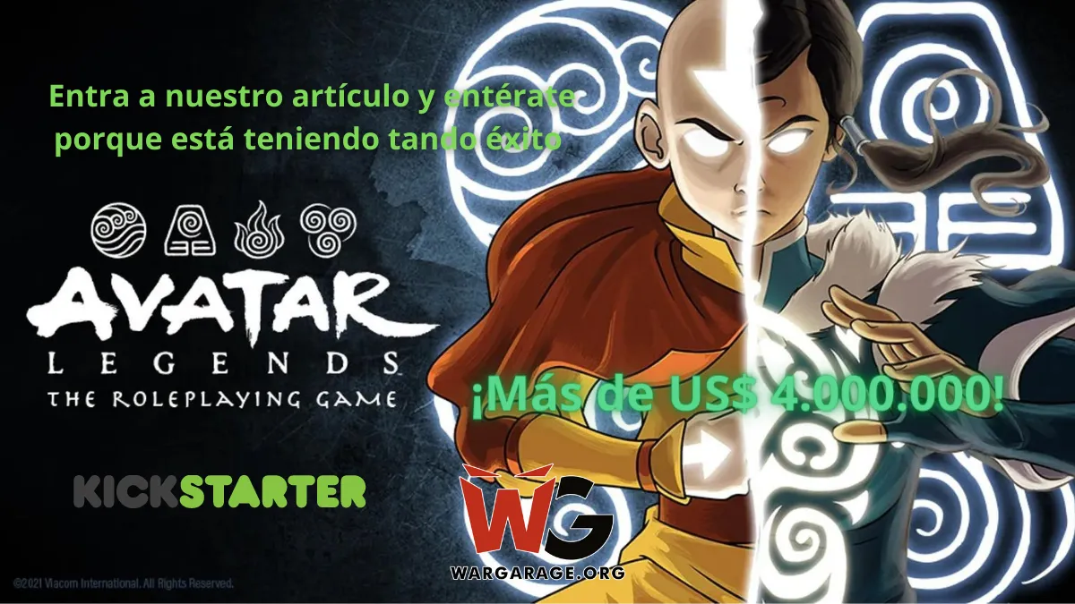 Avatar legends the rpg kickstarter
