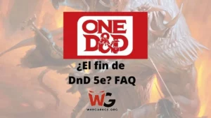 One DnD el fin de DnD 5e FAQ