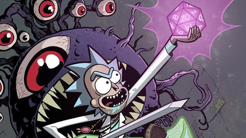 Rick y Morty Dungeons and Dragons