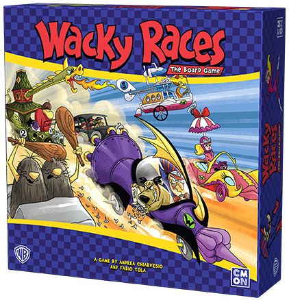 Wacky Races Autos Locos juego de mesa CMON