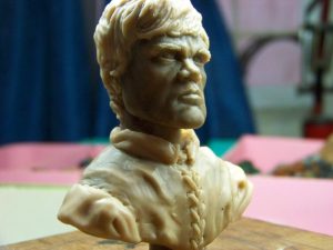 Busto de Tyrion Lannister por Isaac Gutierres de Dwarf's Forge Miniatures