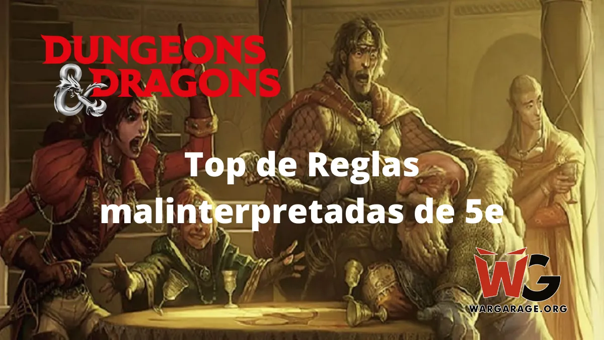 dungeons and dragons 5E top reglas 1