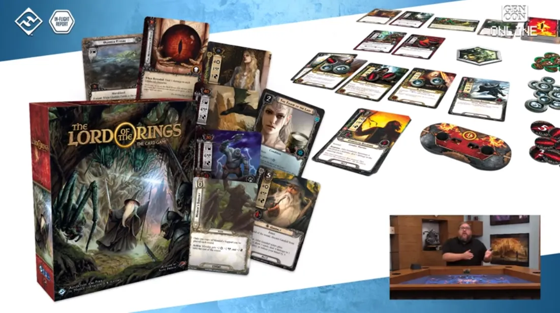 Fantasy Flight Games anuncio de Novedades The Lord of the Rings: The Card Game