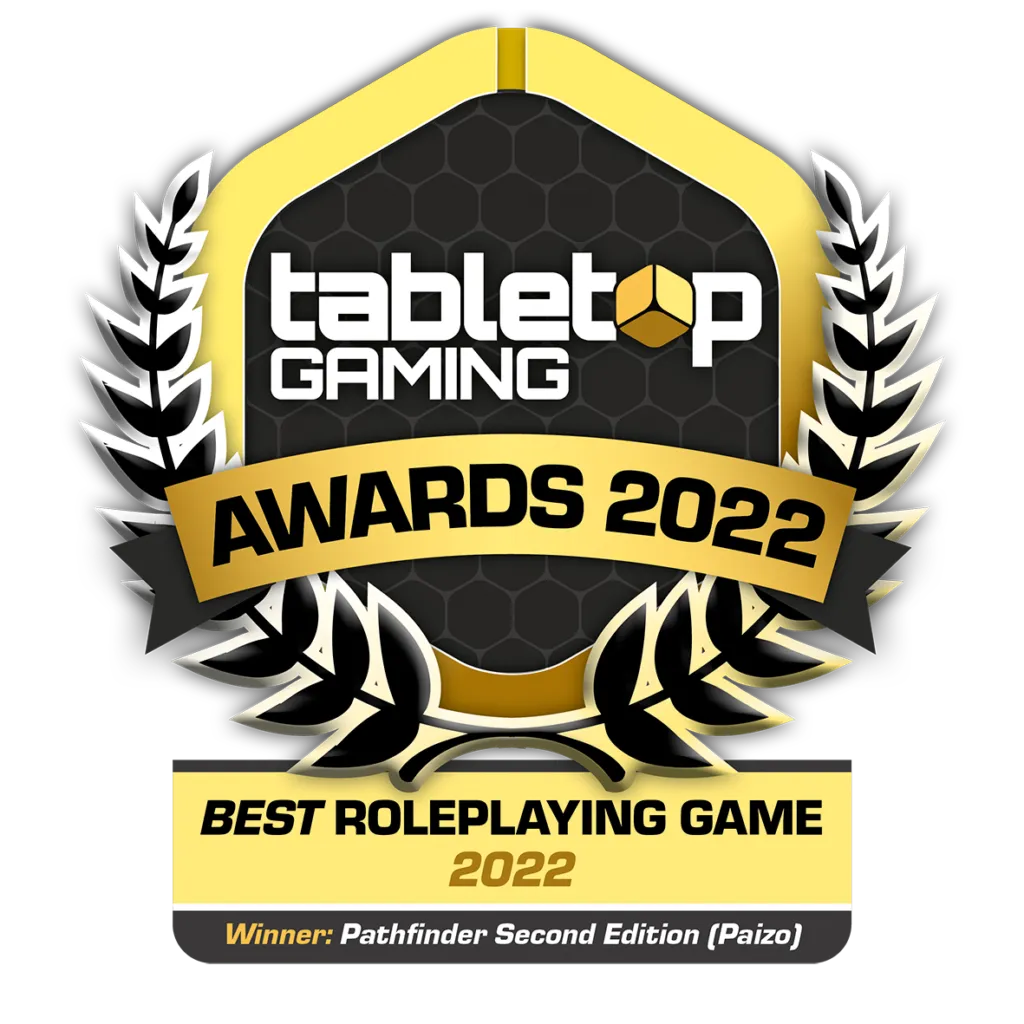 Premios Tabletop Gaming 2022 para los mejores juegos de mesa, RPGs y accesorios MEJOR JUEGO DE ROL 2022