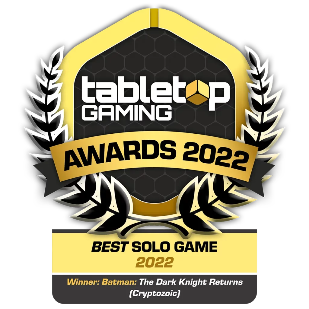Premios Tabletop Gaming 2022 para los mejores juegos de mesa, RPGs y accesorios MEJOR JUEGO SOLITARIO 2022