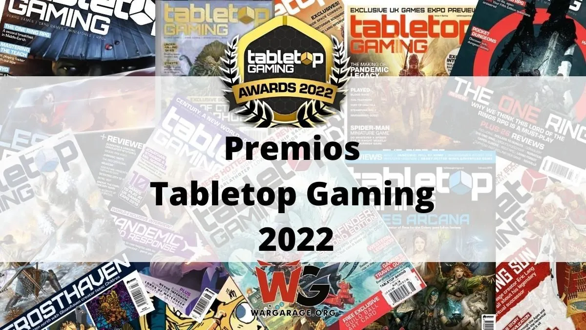 Premios Gaming 2022 Para Los Mejores Juegos De Mesa, RPGs Y Accesorios •