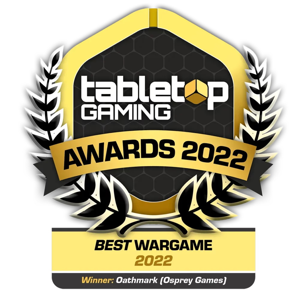 Premios Tabletop Gaming 2022 para los mejores juegos de mesa, RPGs y accesorios MEJOR WARGAME 2022/BEST WARGAME 2022