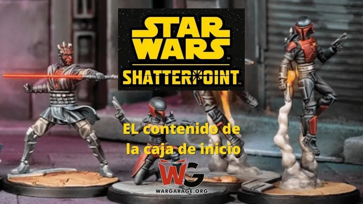 Star Wars Shatter point caja de inicio
