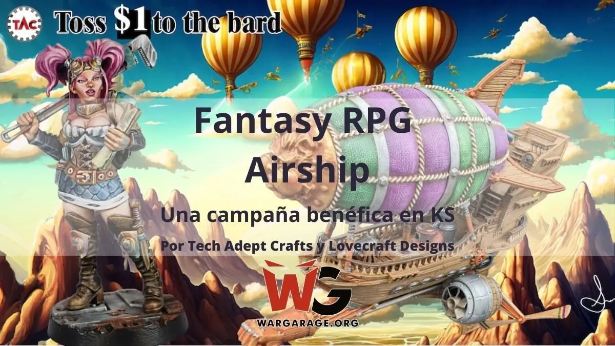 Lovecraft fantasy rpg airship